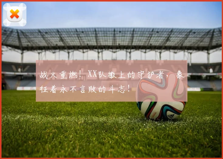 战火重燃!XX队徽上的守护者,象征着永不言败的斗志!